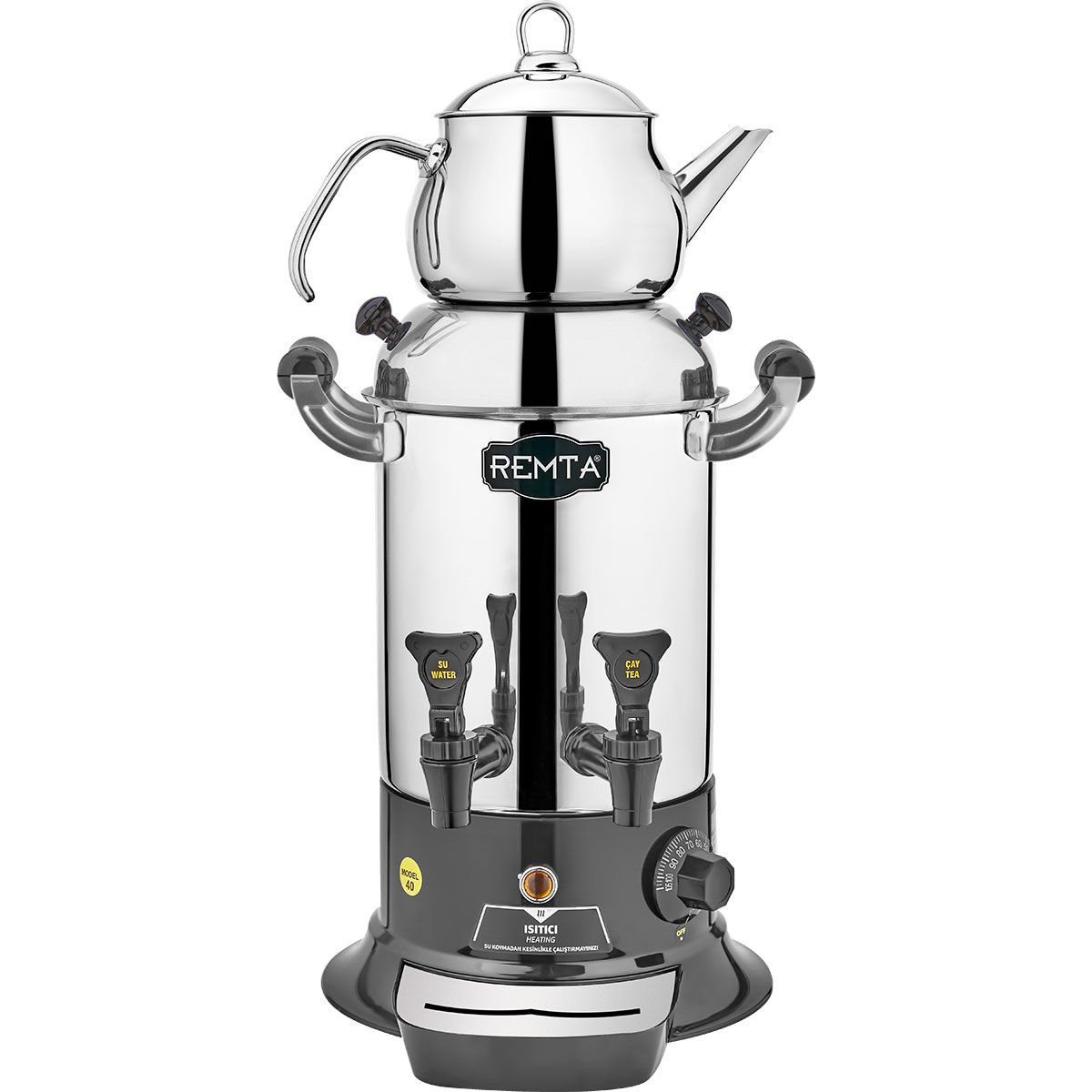 Remta Mini Çift Demlikli Çay Makinesi 5 lt - R25