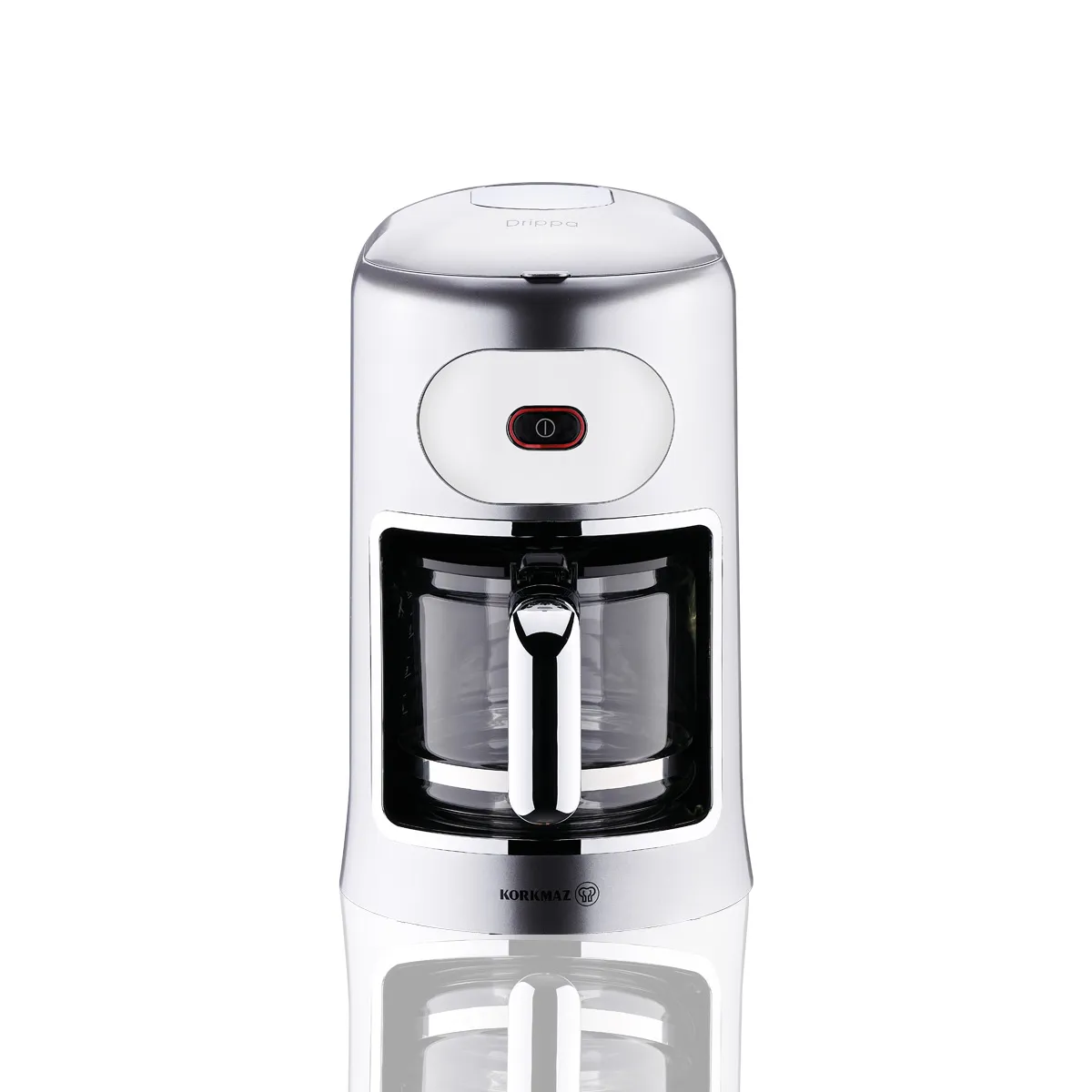 Korkmaz Drippa Tek Tuşlu Inox Filtre Kahve Makinesi A864-02