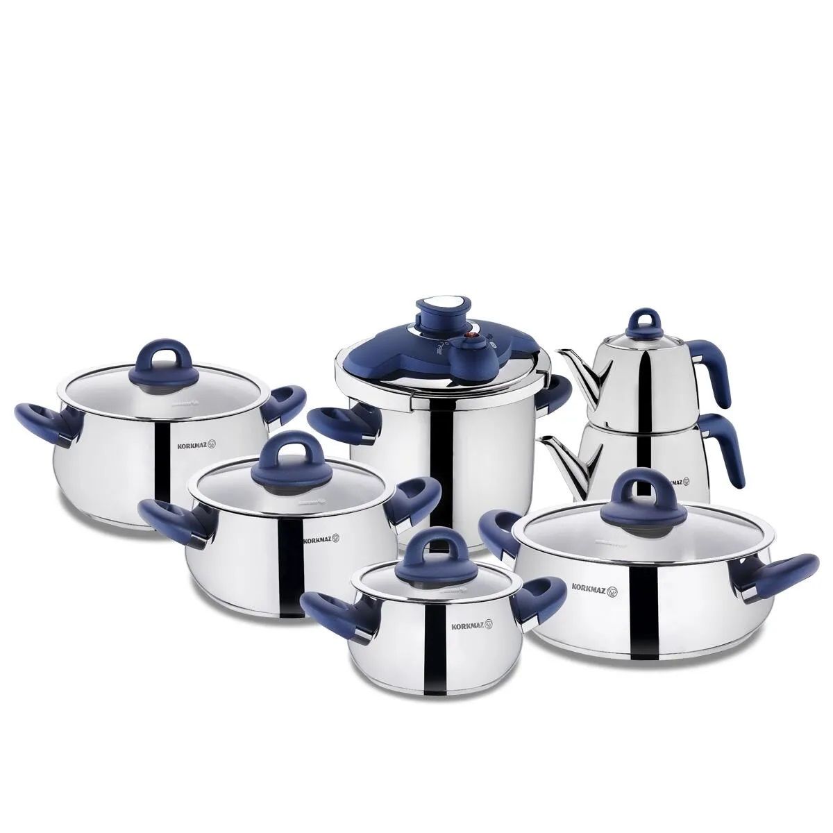 Korkmaz Bella Azura 14 Parça Hiper Set A1756-2