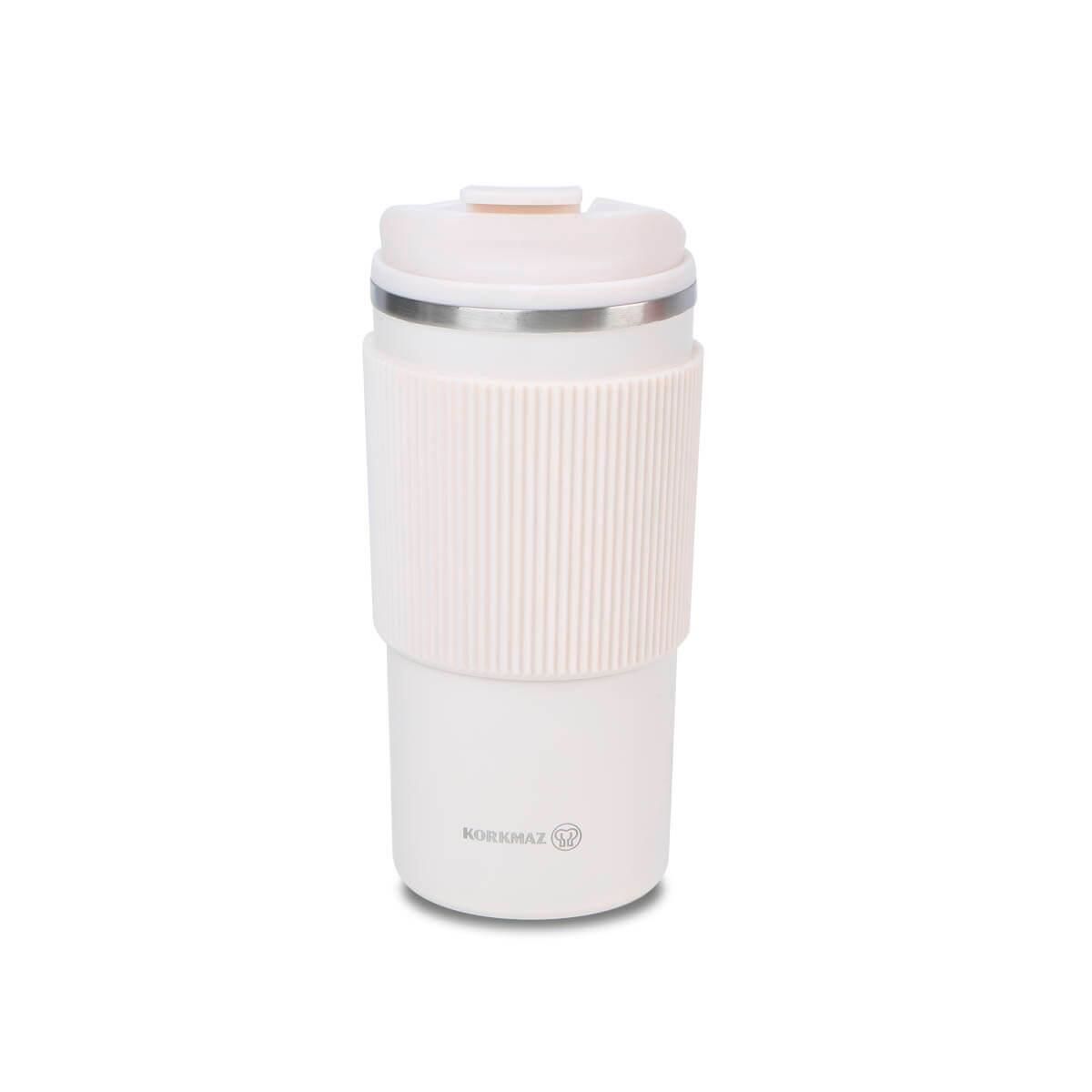 Korkmaz Freedom Plus Beyaz Kahve Bardağı A5539-3