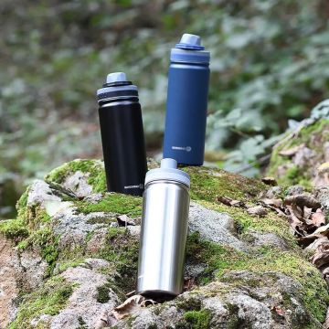 Korkmaz Essential Sport Lacivert Termos A742-03