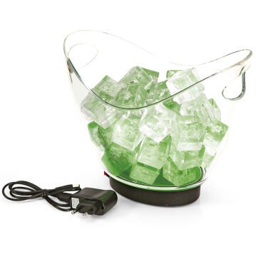GRV-S-106L Groovy Led Işıklı Şişe Kovası - 27x20x20 cm