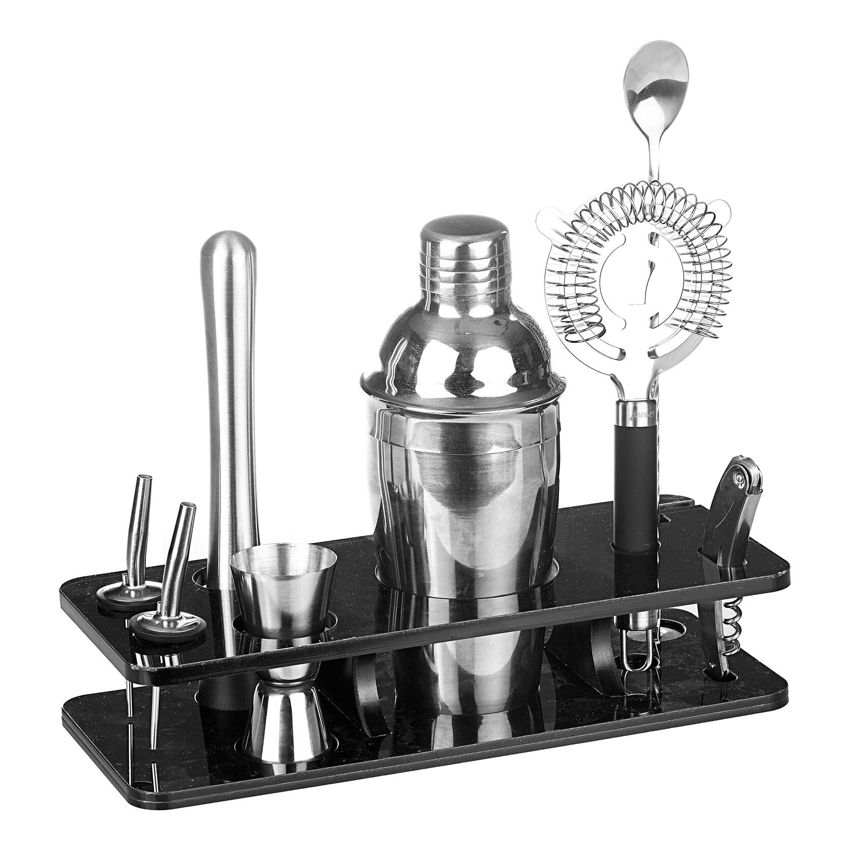 GRV-1905 Pleksi Standlı Bar Seti