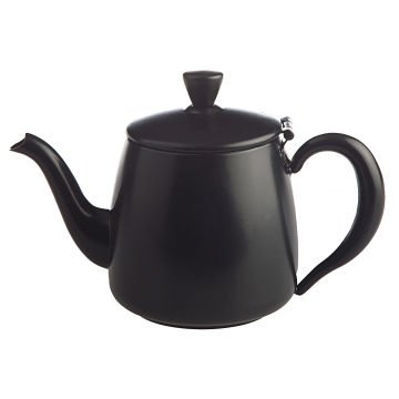 GRV-254-SİYAH Çelik Kahve & Çay Potu - 550 ml