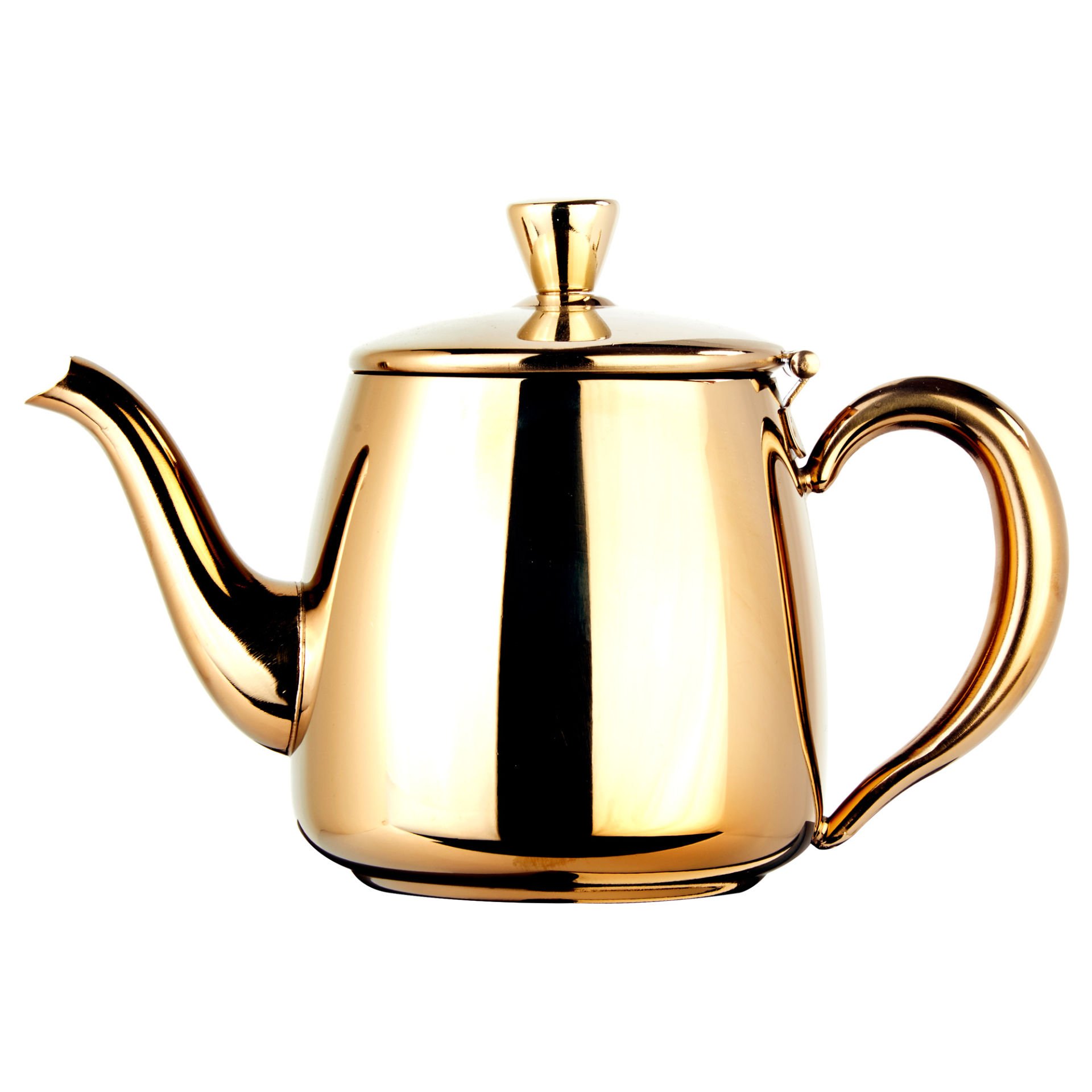 GRV-254-ALTIN Groovy Çelik Kahve ve Çay Potu (Altın) - 550 mm