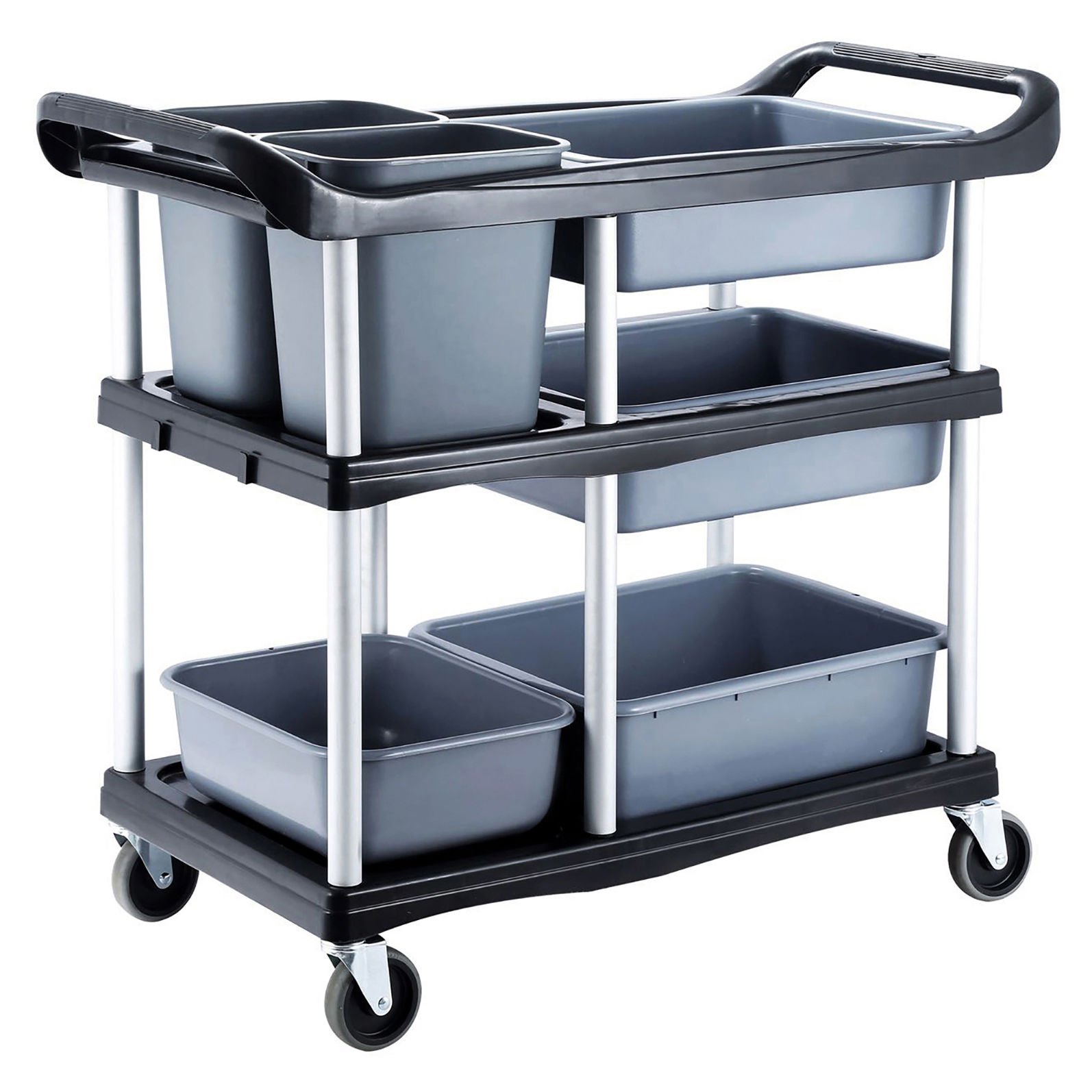 BRD-51 Boş ToplamaServis Arabası (Plastik) - 104x46x91 cm