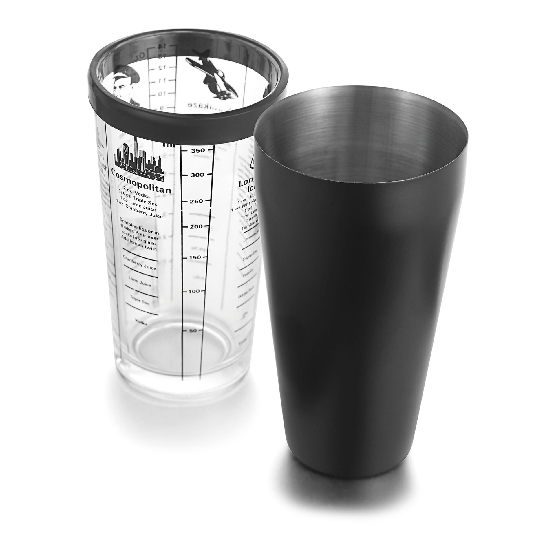 BRD-3198-S Boston Shaker (Siyah)