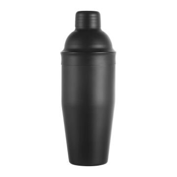 BRD-500-S Çelik Kokteyl Shaker (Siyah) - 500 cl