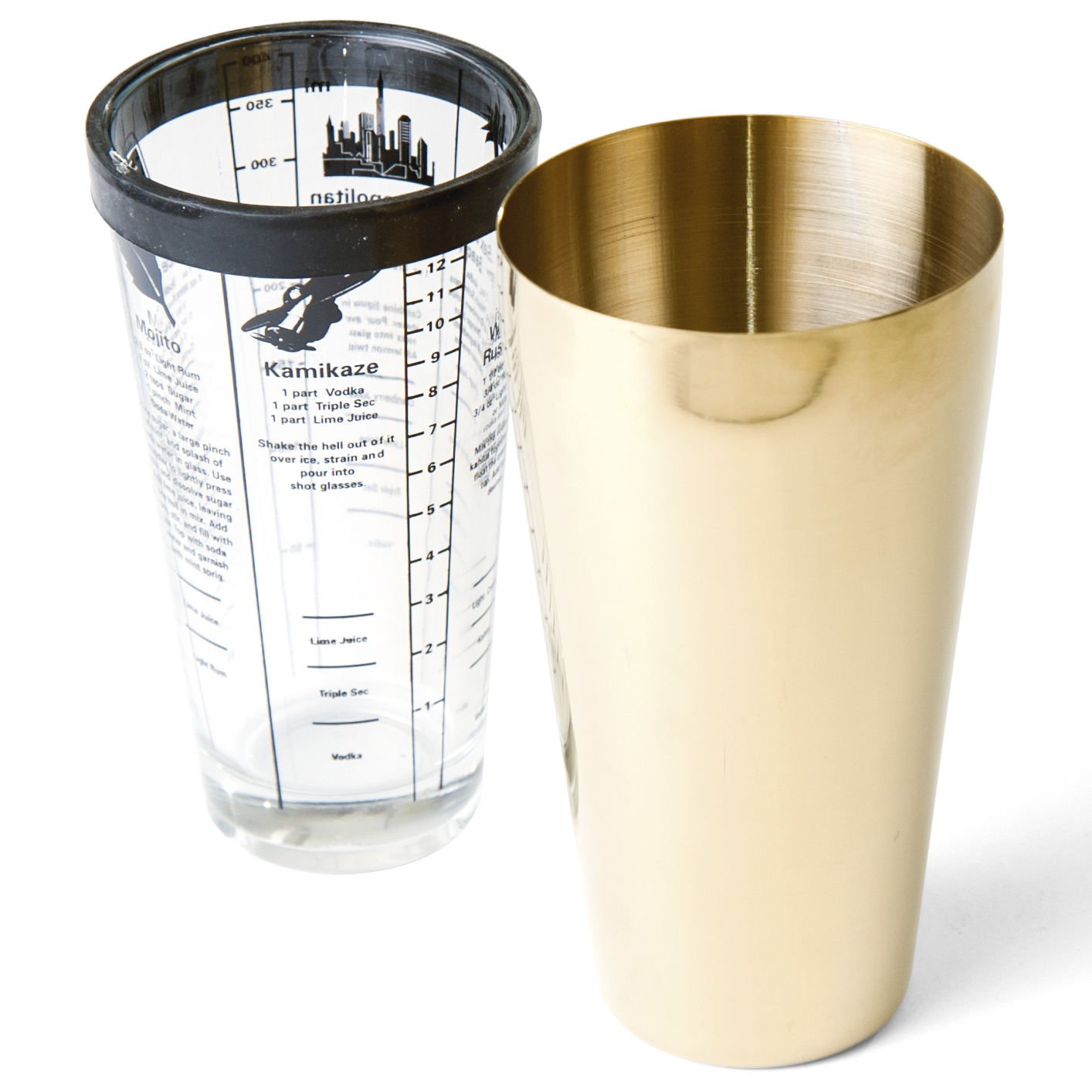 BRD-3198-ALTIN Boston Shaker