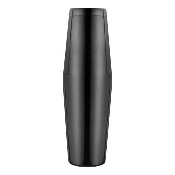 BRD-3199-SİYAH Çelik Boston Shaker (Siyah) - 550/750 cl