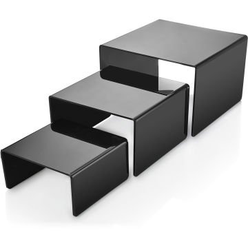 BRD-ZG01 Açık Büfe Pleksi Teşhir Standı 30X30X20 cm