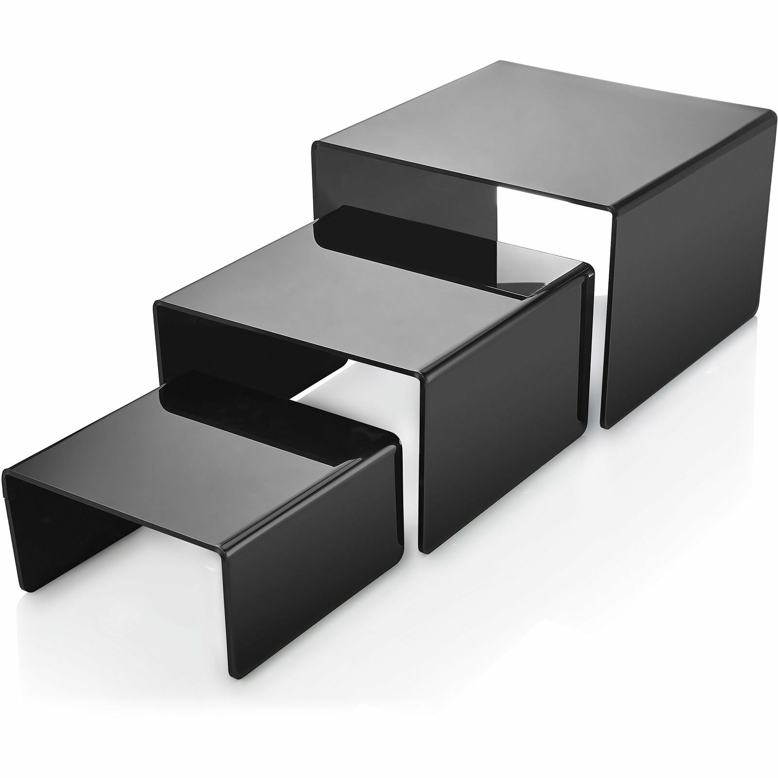 BRD-ZG02 Açık Büfe Pleksi Teşhir Standı 25X25X15 cm