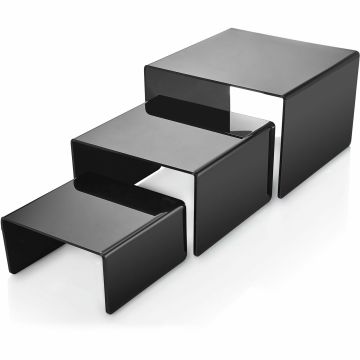 BRD-ZG03 Açık Büfe Pleksi Teşhir Standı 20X20X10 cm