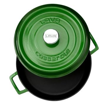Lava Döküm Çok Amaçlı Yayvan Tencere. Trendy Serisi Çap(Ø)32cm.
