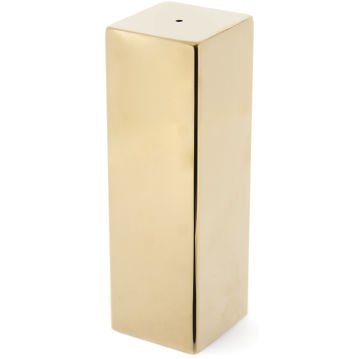 GRV-109-XL-ALTIN Groovy Tekli Kare Biberlik Altın - 4X4x12,5cm