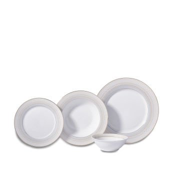 Korkmaz Perla Collection 60 Parça Yuvarlak Yemek Takımı A8378