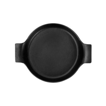 Lava Döküm Yuvarlak Sahan Döküm Demir Yekpare Çift Kulplu Çap(Ø)18cm.