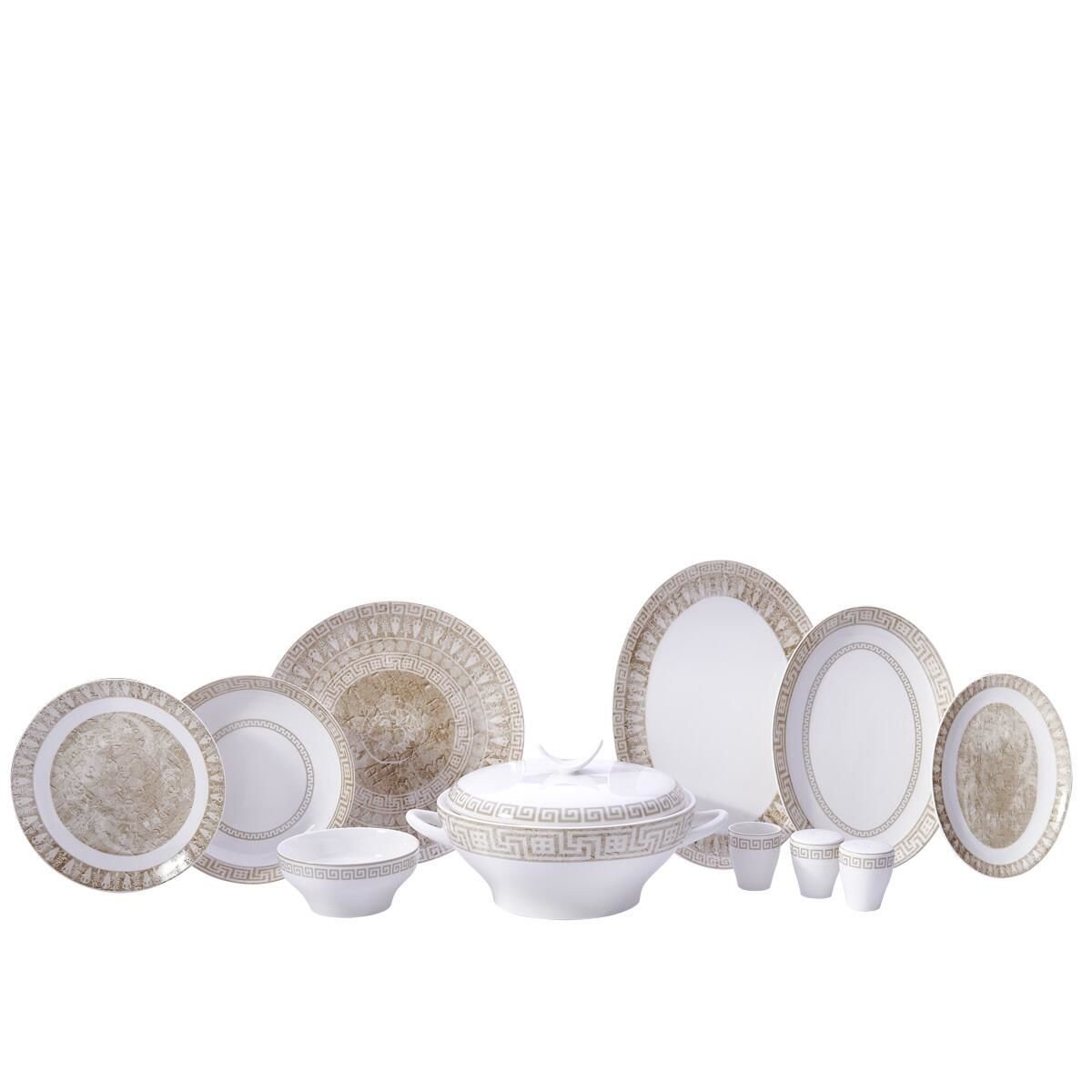 Korkmaz Lidya Coll. 60 Parça Yemek Takımı A8189