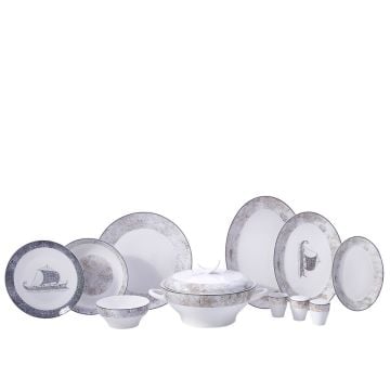 Korkmaz Lidya Coll. 60 Parça Yemek Takımı A8190