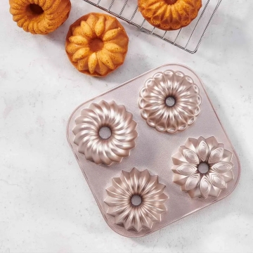 Korkmaz Pasty 4lü Muffin Kalıbı A5617-4
