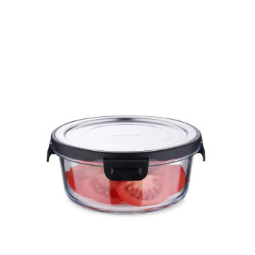 Korkmaz Freska Round Cam Saklama Kabı 900 Ml A5627-2