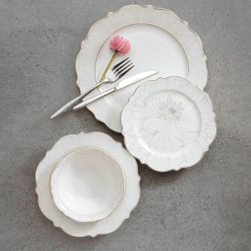 Korkmaz Eliza Collection 60 Parça Yemek Takımı A8279