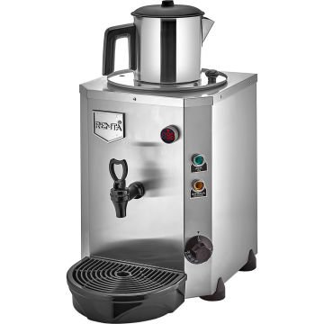 Remta Tek Demlikli Jumbo Çay Makinesi 9 lt - DE14 Krom