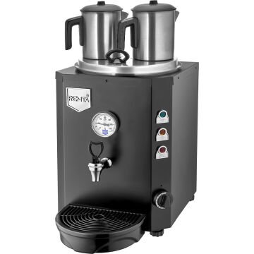 Remta 2 Demlikli Jumbo Çay Makinesi 15 lt - DE12 Siyah