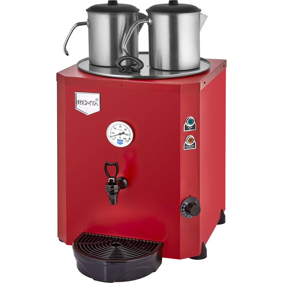 Remta Jumbo Çay Makinası 23 lt - DE11 Kırmızı
