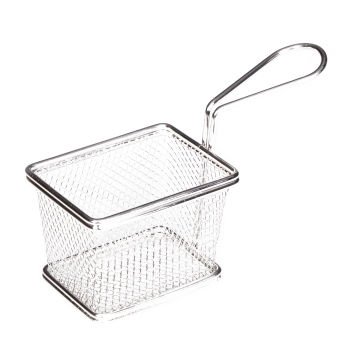 BRD-YQ-03 Patates Sunumu Kare Tek Kulplu - 10X7,5×7,5 cm