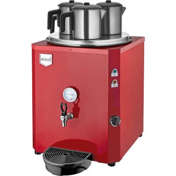 Remta 3 Demlikli Jumbo Çay Makinesi Şamandıralı 40 lt - DE10S Kırmızı