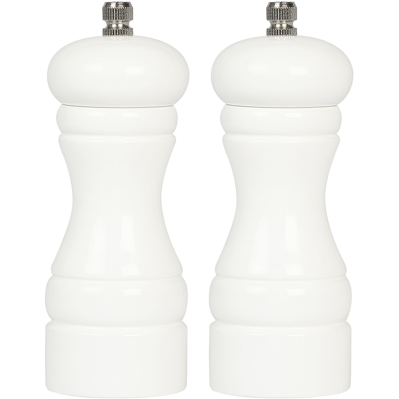 BRD-232-2 Karabiber Değirmeni İkili (Beyaz) - 13 cm