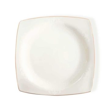 Korkmaz Bone Selection 60 Parça Kare Yemek Takımı A8433