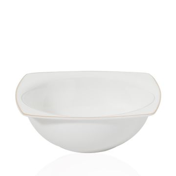 Korkmaz Bone Selection 60 Parça Kare Yemek Takımı A8433