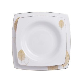 Korkmaz Bone Selection 60 Parça Kare Yemek Takımı A8456