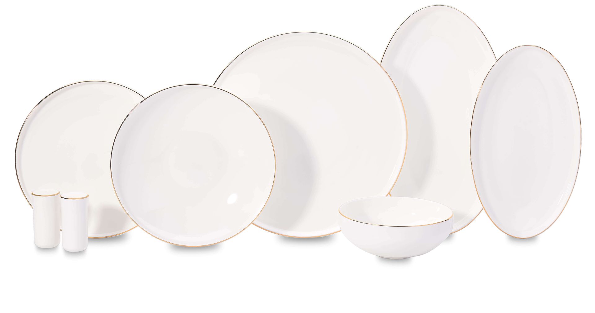 Korkmaz Diana Collection 60 Parça Gold Yemek Takımı A8173