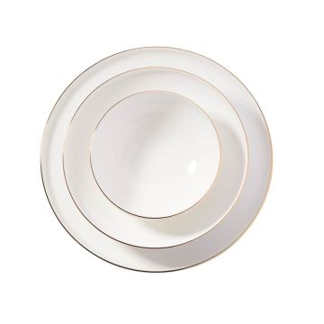 Korkmaz Diana Collection 60 Parça Gold Yemek Takımı A8173