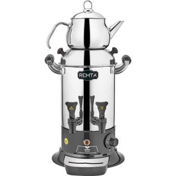 Remta Mini Çift Demlikli Çay Makinesi 5 lt - R25