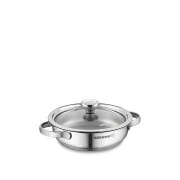 Korkmaz Minika 14x4 cm Inox Omlet A1500