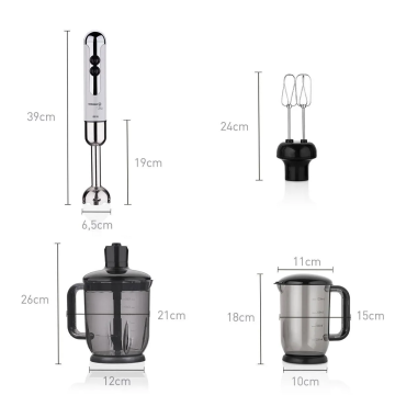 Korkmaz Mia Vanilya Krom Mega Blender Set A447-14