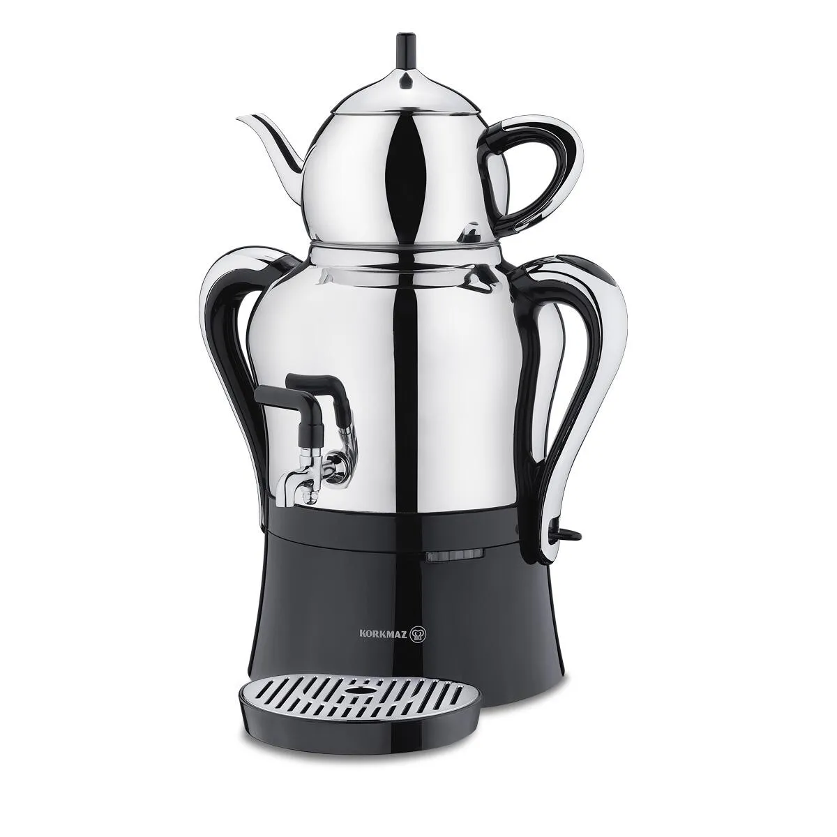 Korkmaz Çaykolik Semaver Inox/Krom A842