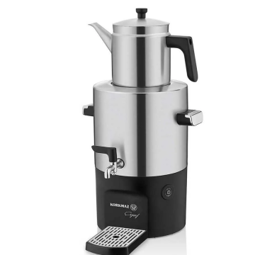 Korkmaz Çayşef Inox/Parlak Semaver A841-01