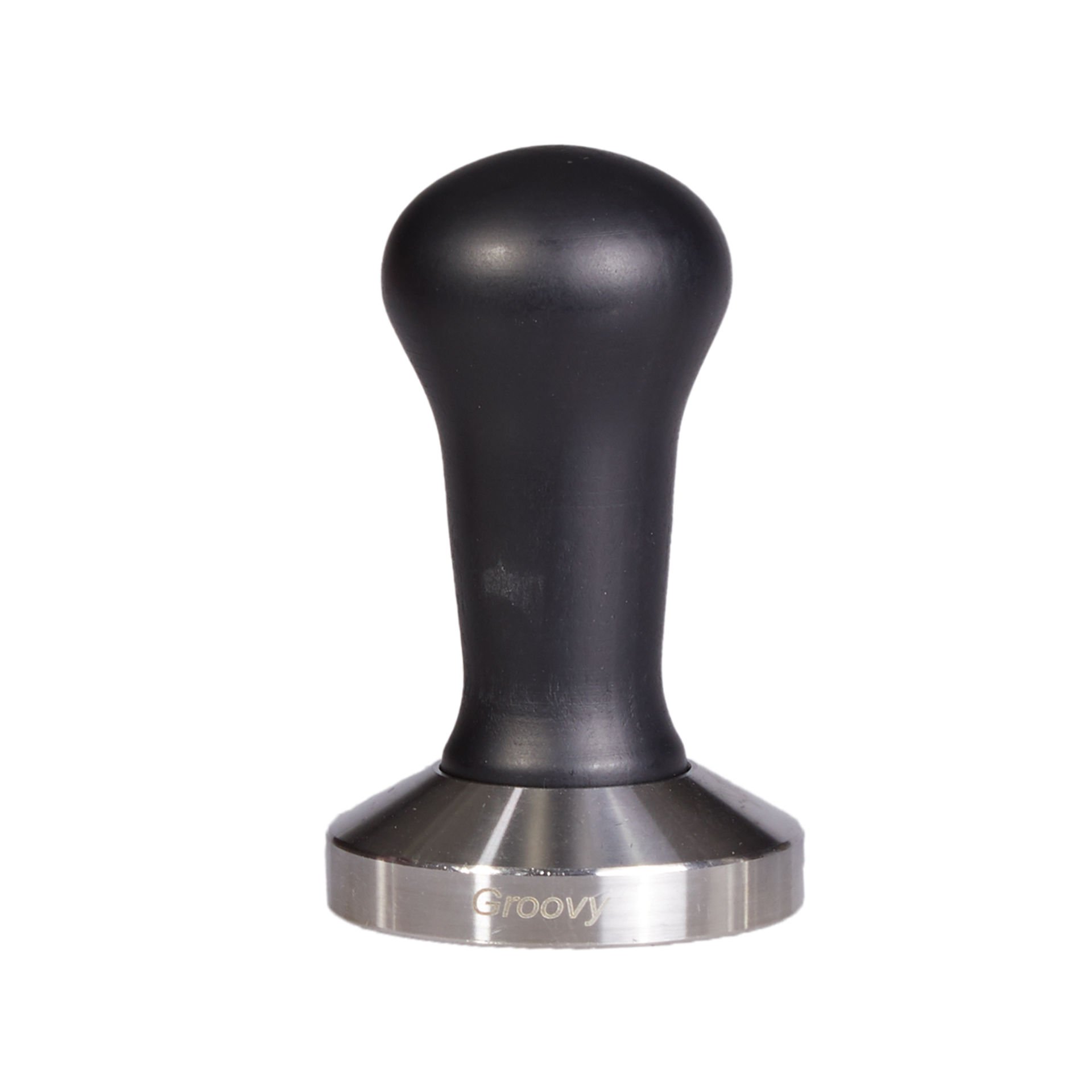 GRV-316 Groovy Ahşap Çelik Kahve Tamper - 58 mm