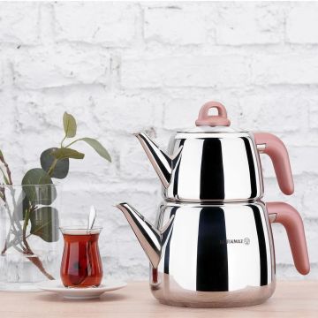 Korkmaz Bella Rosegold Çaydanlık Takımı 2 lt A045-01