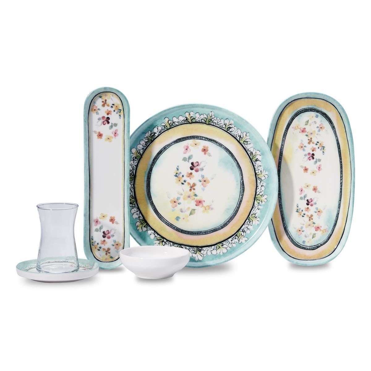 Korkmaz Luna Collection 25 Parça Kahvaltı Takımı A8687-1