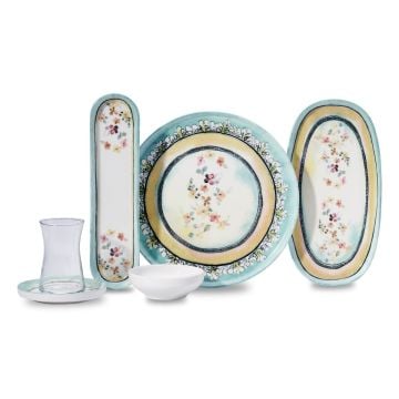 Korkmaz Luna Collection 25 Parça Kahvaltı Takımı A8687-1