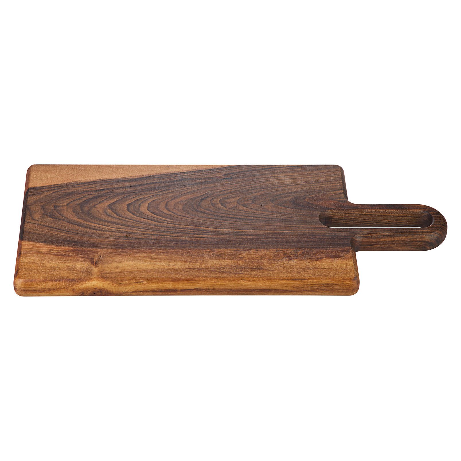 GRV-1888 Ceviz Steak Tahta (Kulplu) - 45×20 cm