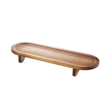GRV-1874 Groovy İroko Ayaklı Kebap Sunum - 20x80h5