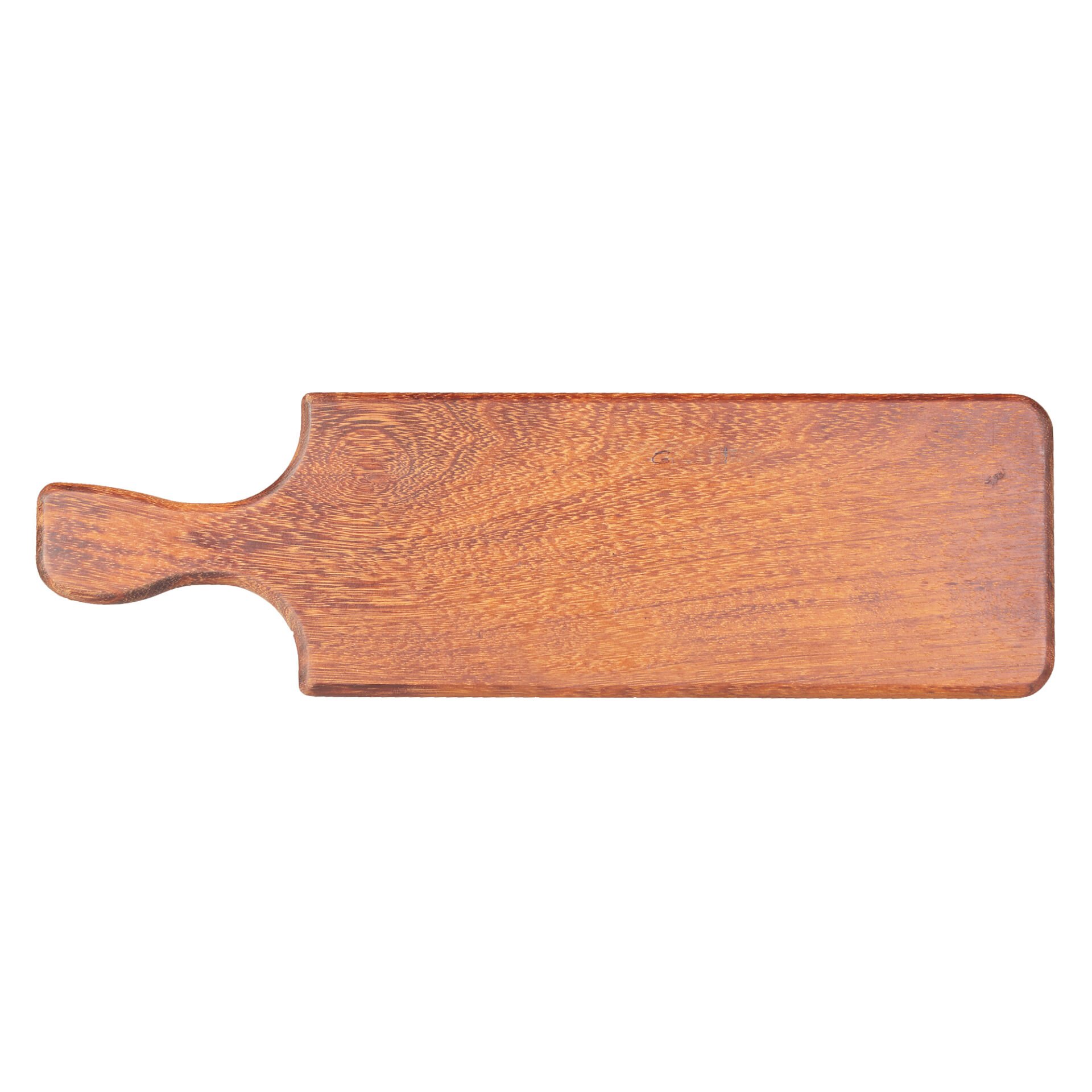 GRV-1857 Groovy İroko Kulplu Pide Sunum - 60x15x2,4 cm