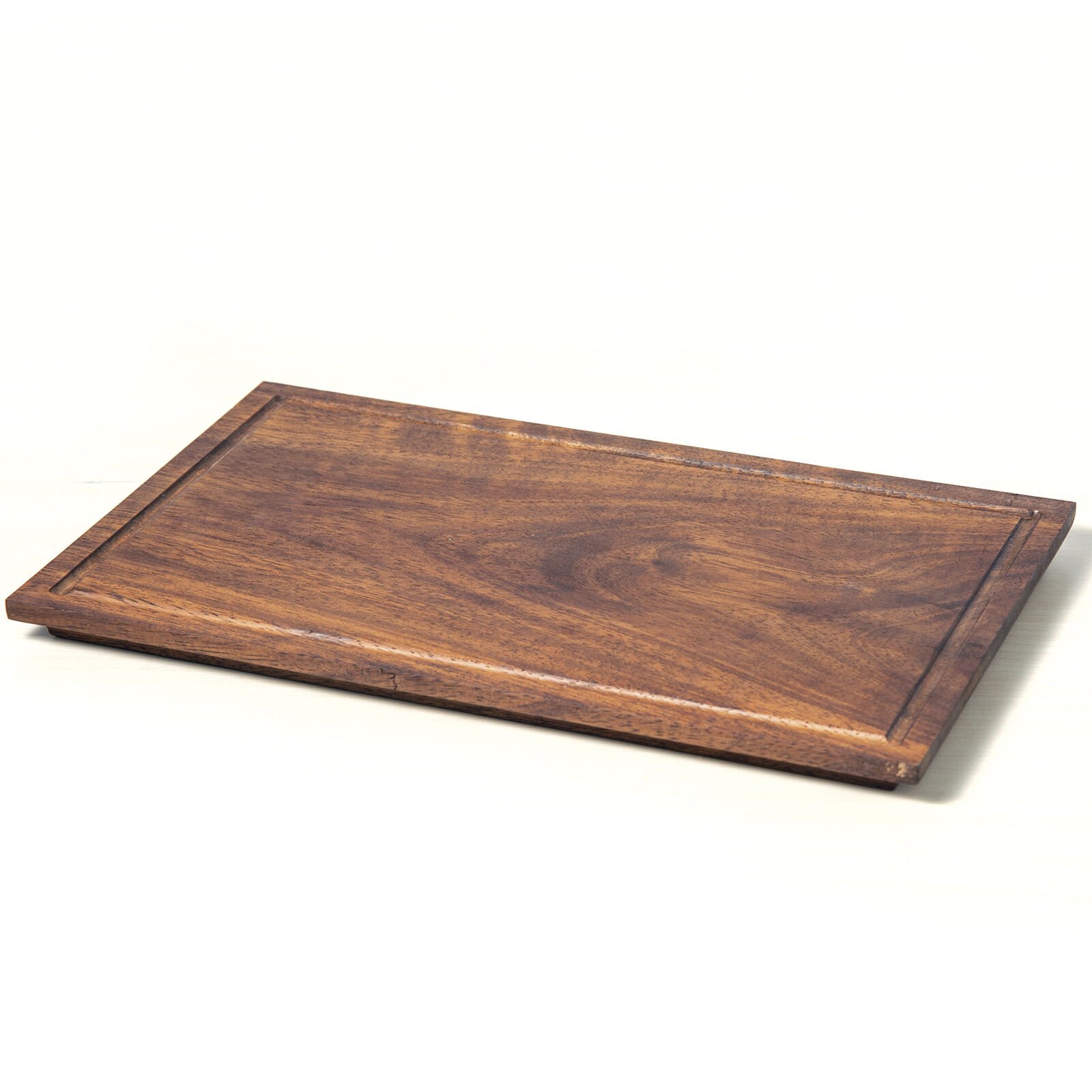 GRV-1781 Groovy İroko Steak Sunum Tahta - 37,5x24x2 cm